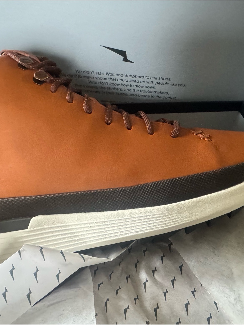 Men’s Brown Leather Sneaker - Sleek Casual Lace-Up